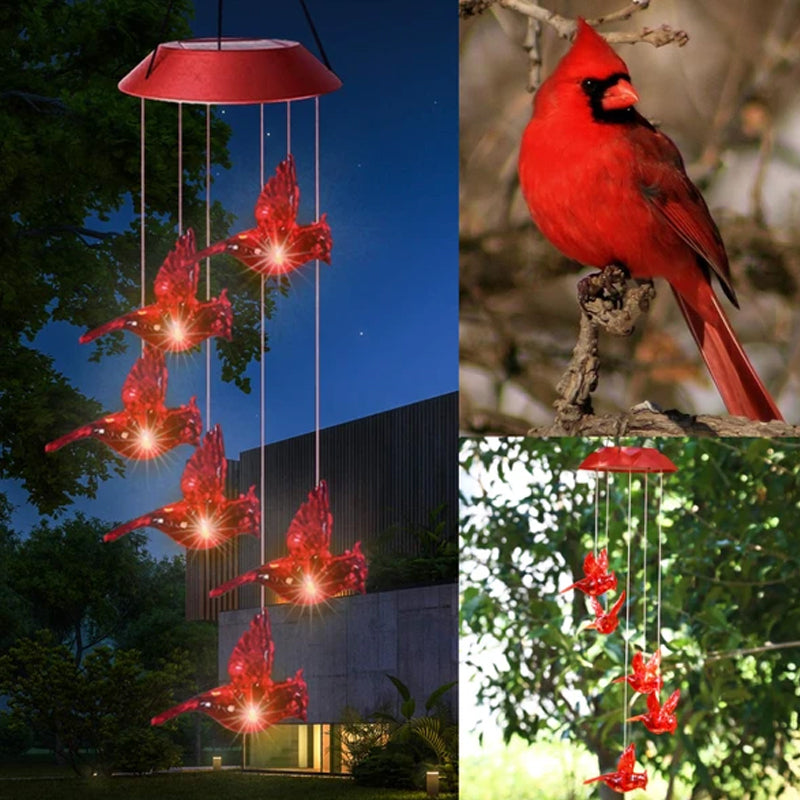 LED Solenergi Kolibri Vindspel