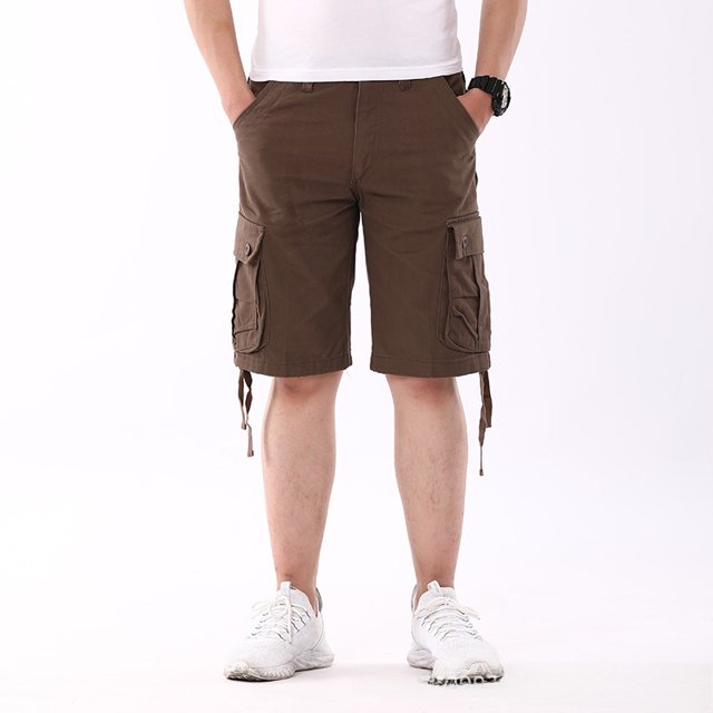 Multificka Cargo Shorts För Män