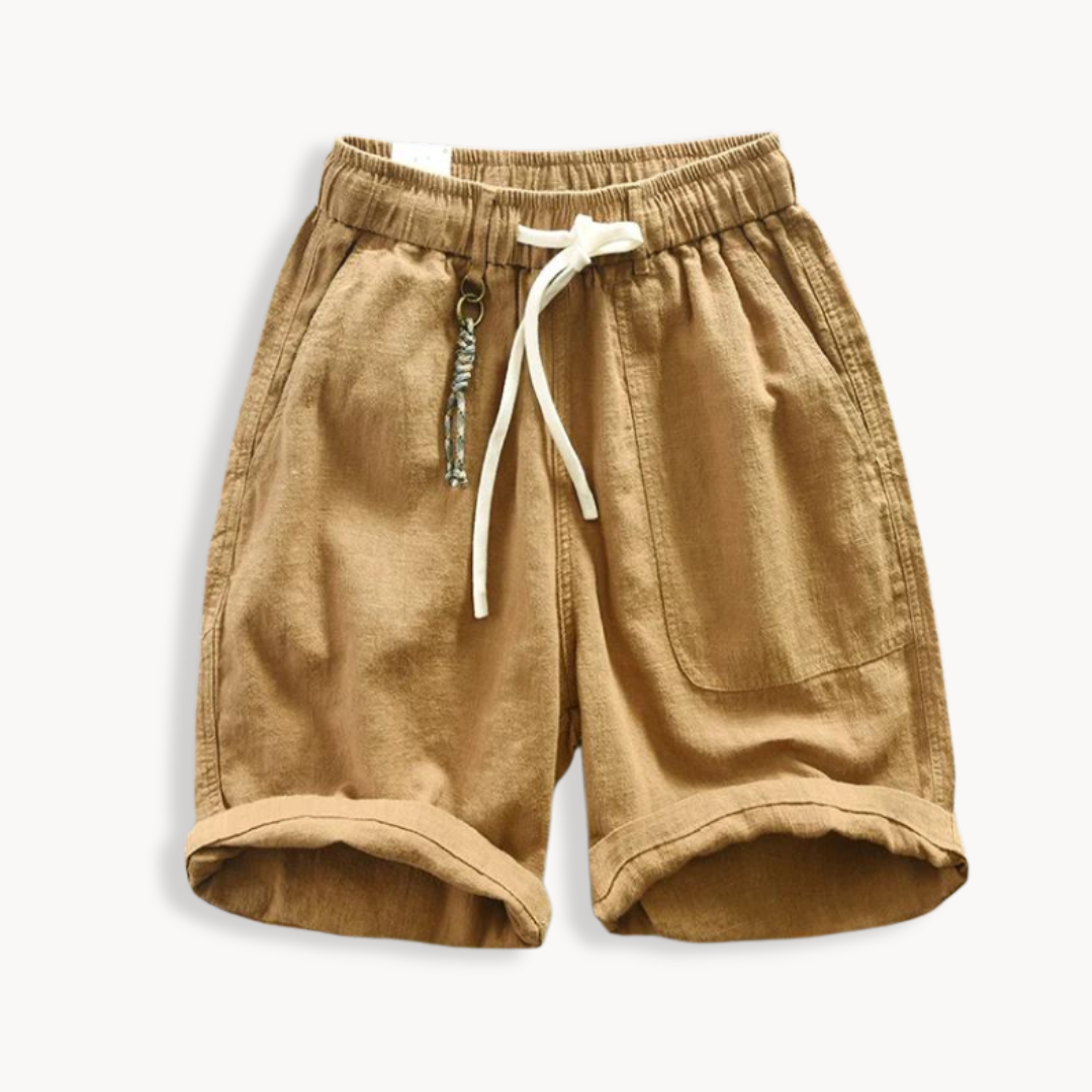 Sommarlinneshorts för Män