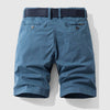 Bomulls Bermuda Cargo Shorts För Män