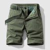 Bomulls Bermuda Cargo Shorts För Män