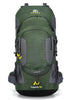 Herrarnas Outdoor Vandringsryggsäck 60L | Stor Ryggsäck för Resor, Camping, Vandring och Bergsklättring med Flera Fack