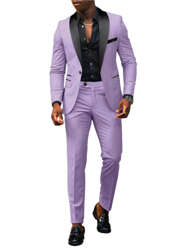 Modern Bröllopsgästkostym set för herr | Slim Fit