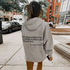 Casual Oversized Tryckt Hoodie För Kvinnor