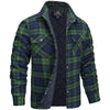 Herrjacka i Flanell | Quiltad Skjortjacka
