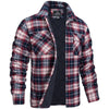 Herrjacka i Flanell | Quiltad Skjortjacka