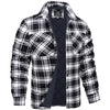 Herrjacka i Flanell | Quiltad Skjortjacka