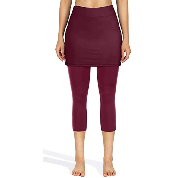 flexi - skirt leggings med fickor