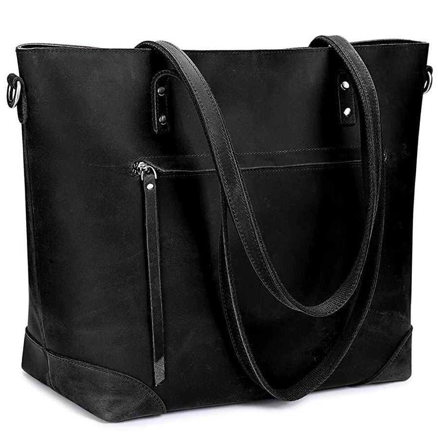 luxury bag - vintage leren tas