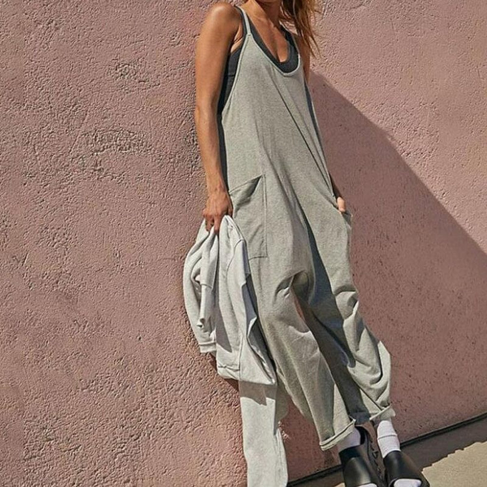 pocketvjumpsuit - snygg minimalistisk jumpsuit