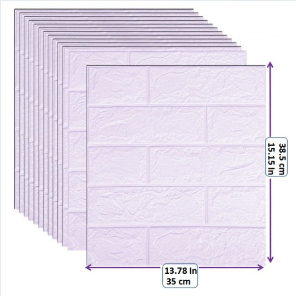 sticky walls – 3d självhäftande tapet